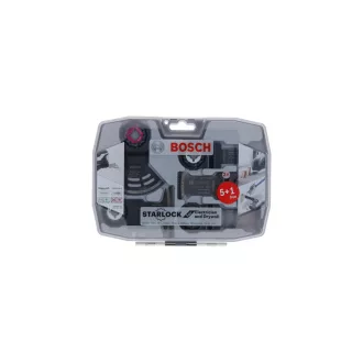   BOSCH Set de 6 piese Starlock pentru mașină multifuncțională wireless (instalare electrică, montare gips carton)