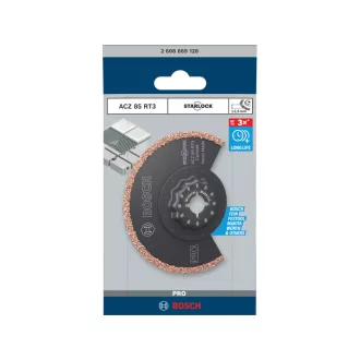   BOSCH PRO Lamă de ferăstrău pentru îndepărtarea rosturilor ACZ 85 RT3 85 x 2,5 mm cu granule de carbură Starlock