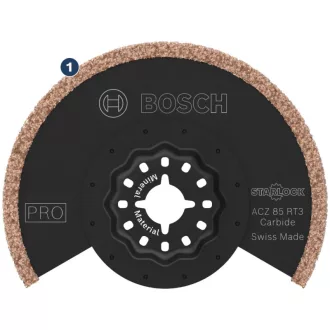   BOSCH PRO Lamă de ferăstrău pentru îndepărtarea rosturilor ACZ 85 RT3 85 x 2,5 mm cu granule de carbură Starlock