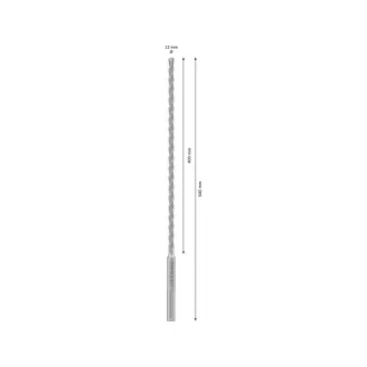   BOSCH Burghiu pentru roci 12 x 540/400 cu patru tăișuri SDS-Max-4
