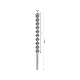   BOSCH Burghiu pentru roci 38 x 520/400 cu patru tăișuri SDS-Max-4