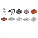 Burghiu pentru rocă BOSCH 5X 5,5 x 110/50 mm cu patru tăișuri SDS-Plus