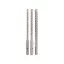 Set de găurit pentru rocă BOSCH 5X, 3 piese, cu patru tăișuri SDS-Plus (6 / 8 / 10 x 160 mm)