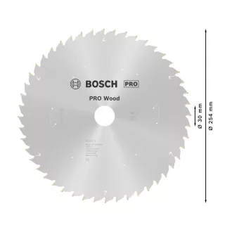   BOSCH PRO Disc de tăiere pentru lemn 254 x 30 x 2,2 mm / 48T