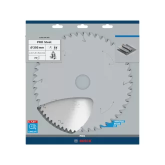   BOSCH PRO Disc de tăiere pentru metal 305 x 25,4 x 2,2 mm / 72T