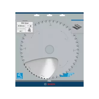   BOSCH PRO Disc de tăiat pentru metal 355 x 25,4 x 2,2 mm / 66T