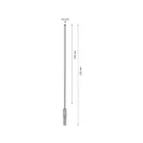 BOSCH EXPERT 7X Burghiu pentru roci 5,5 x 315/250 mm cu patru tăișuri SDS-Plus