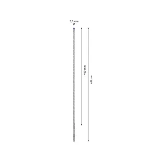   BOSCH EXPERT 7X Burghiu pentru rocă 6 x 465/400 mm cu patru muchii SDS-Plus