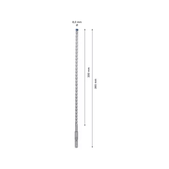   BOSCH EXPERT Burghiu pentru roca 7X 8 x 365/300 mm cu patru tăișuri SDS-Plus
