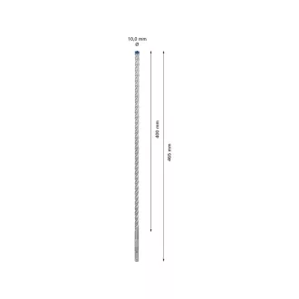   BOSCH EXPERT 7X Burghiu pentru roci 10 x 465/400 mm patru tăișuri SDS-Plus