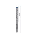 BOSCH EXPERT 7X Burghiu pentru rocă 13 x 165/100 mm cu patru muchii SDS-Plus