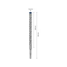 BOSCH EXPERT 7X Burghiu pentru roci 15 x 265/200 mm cu patru tăișuri SDS-Plus
