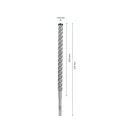 BOSCH EXPERT 7X Burghiu pentru roci 17 x 315/250 mm cu patru margini SDS-Plus