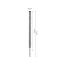 BOSCH EXPERT 7X Burghiu pentru roci 24 x 450/400 mm patru tăișuri SDS-Plus