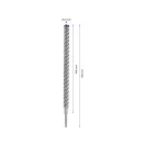 BOSCH EXPERT 7X Burghiu pentru piatră 25 x 450/400 mm cu patru tăișuri SDS-Plus