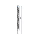 BOSCH EXPERT 7X Burghiu pentru piatră 30 x 450/400 mm cu patru muchii SDS-Plus