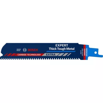   Pânză de ferăstrău sabie BOSCH EXPERT S 955 CHC Thick Tough Metal cu dinți din carbură, 1 buc