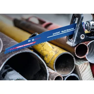   BOSCH EXPERT S1156 XHM Lamă de ferăstrău sabie cu dinți din carbură, multi-material (10 buc.)
