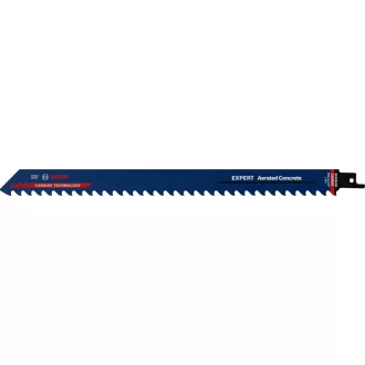   BOSCH EXPERT Foaie de fierăstrău sabie pentru beton celular S 1241 HM 300 mm / 3TPI cu dinți din carbură (1 buc)