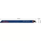 BOSCH EXPERT Foaie de fierăstrău sabie pentru beton celular S 1241 HM 300 mm / 3TPI cu dinți din carbură (1 buc)