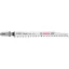 Pânză de ferăstrău alternativ BOSCH EXPERT pentru rasinoase T 308 B 117/1,2 mm (3 buc)