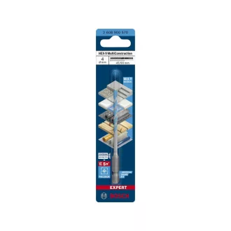   Burghiu BOSCH EXPERT HEX-9 Multiconstruction 4,0 x 45/90 mm cu suport pentru burghie de 1/4"