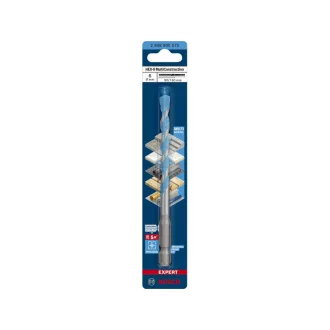   Burghiu BOSCH EXPERT HEX-9 Multiconstruction 6,0 x 90/150 mm cu suport pentru burghie de 1/4"