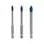 BOSCH EXPERT HEX-9 Set de burghie pentru sticlă și faianță 3 părți (5 / 6 / 8 x 90 mm) CERAMICĂ DURA