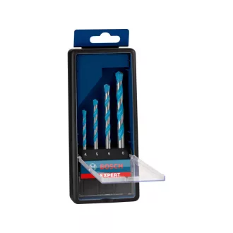   BOSCH EXPERT CYL-9 Set de burghie universale, 4 piese (4-5-6-8 mm) cilindric