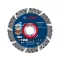 Disc de tăiere cu diamant BOSCH EXPERT 125 x 2,2 x 12 x 22,2 mm segmentat MultiMaterial