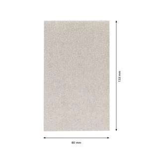   BOSCH EXPERT Hârtie abrazivă cu prindere velcro pentru blocul de șlefuire 80 x 133 mm /P80 (10 buc)