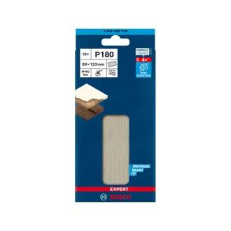   BOSCH EXPERT Disc abraziv cu scai pentru bloc abraziv 80 x 133 mm /P180 (10 buc)