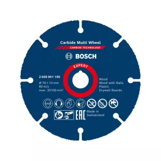 BOSCH EXPERT Disc de tăiere multiplu 76 x 10 mm X-LOCK