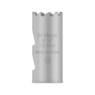   BOSCH PRO Tăietor circular 22 mm (8% cobalt) filetat pentru materiale multiple