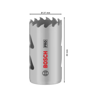   BOSCH PRO Ferastrau cu gaura de 27 mm (8% cobalt) filetat Multi Material