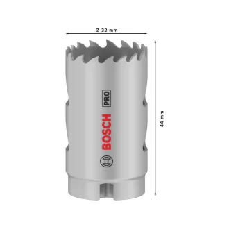   BOSCH PRO Taie circulară 32 mm (8% cobalt) cu filet Multi Material