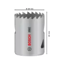 BOSCH PRO Tăietor circular de 38 mm (cu 8% cobalt) cu filet Multi Material