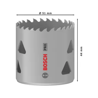   BOSCH PRO Decupator circular 51 mm (8% cobalt) filetat Multi Material