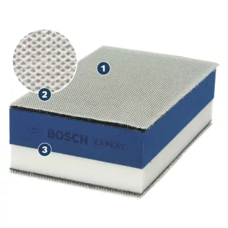   BOSCH EXPERT Set de blocuri de șlefuire, 6 piese, 80 x 133 mm
