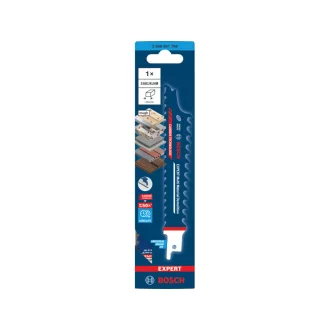   BOSCH EXPERT Pană fierăstrău sabie S681KLHM 150 mm / 3+4 TPI din carbură pentru materiale multiple Demolition