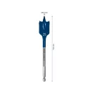 BOSCH EXPERT Burghiu plat pentru lemn 25 x 152 mm 1/4" Hex Self Cut Speed