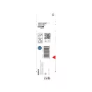 BOSCH Burghiu universal HEX-9 EXPERT 4,0 x 45/90 mm cu prindere 1/4"