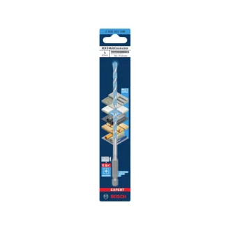   Burghiu BOSCH EXPERT HEX-9 Multiconstruction 5,0 x 90/150 mm cu suport pentru burghie de 1/4"