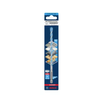  Burghiu BOSCH EXPERT HEX-9 Multiconstruction 6,5 x 90/150 mm cu suport pentru burghie de 1/4"