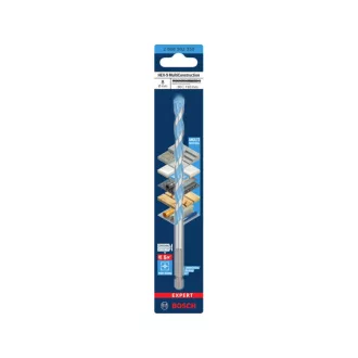   Burghiu BOSCH EXPERT HEX-9 Multiconstruction 8,0 x 90/150 mm cu suport pentru burghie de 1/4"