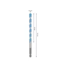 Burghiu BOSCH EXPERT HEX-9 Multiconstruction 8,0 x 90/150 mm cu suport pentru burghie de 1/4"