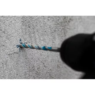   Set burghie BOSCH EXPERT HEX-9 Multiconstruction 4 piese (4 / 5 / 6 / 8 mm) Suport pentru burghie 1/4"