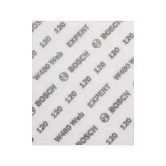   BOSCH EXPERT W480 Retea de șlefuit lavabilă 140 x 115 mm /P120 (2 buc)