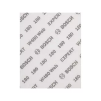   BOSCH EXPERT W480 Disc de șlefuit lavabil 140 x 115 mm /P180 (2 buc.)