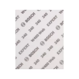   BOSCH EXPERT W480 Retea de șlefuit lavabilă 140 x 115 mm /P240 (2 buc)